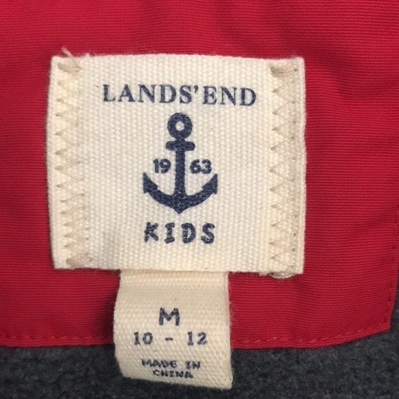 NWOT Lands’ End Kids Jacket Size 10/12 Medium - Picture 9 of 9